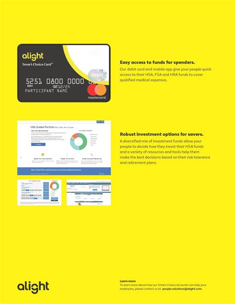 alight smart-choie card|alight smart choice customer service.